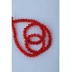 6MM KIRMIZI RENK KRİSTAL BONCUK 50 DİZİ
