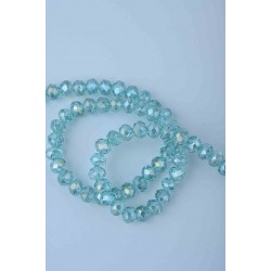 6MM MİNT YEŞİL RENK KRİSTAL BONCUK 50 DİZİ 6MM MİNT YEŞİL RENK KRİSTAL BONCUK 50 DİZİ