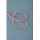 6MM PUDRA RENK KRİSTAL BONCUK 50 DİZİ
