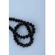 6MM SİYAH RENK KRİSTAL BONCUK 50 DİZİ