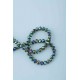 6MM YEŞİL RENK KRİSTAL BONCUK 50 DİZİ