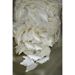 Krem Renk İnci Yaprak