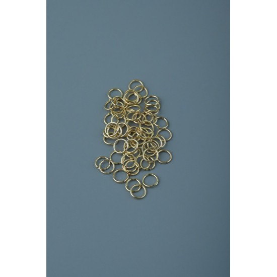 Gold Renk Metal Takı Halkası 