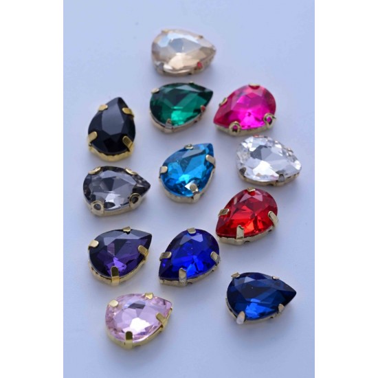 Beyoglu Taşı Kasalı Damla 10*14 5 Adet  