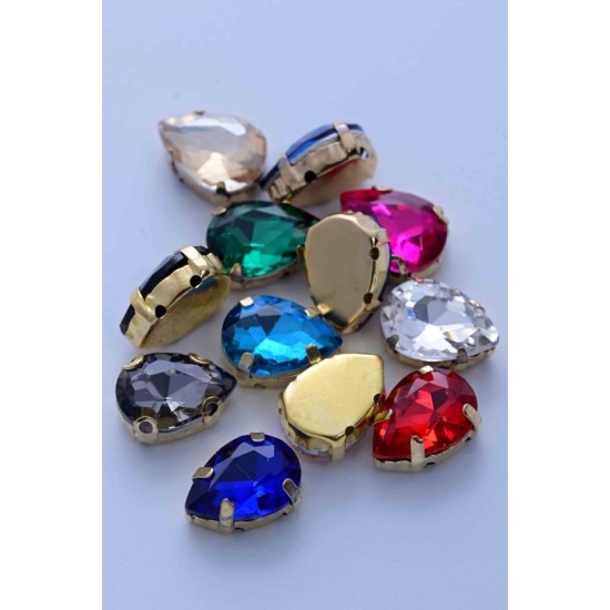 Beyoglu Taşı Kasalı Damla 10*14 5 Adet  