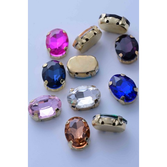 Beyoglu Taşı Kasalı Oval 13*18 5 Adet