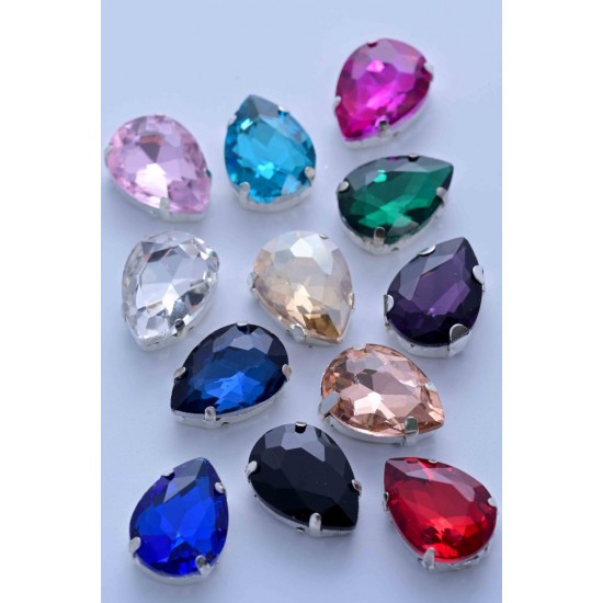 Beyoglu Taşı Kasalı Damla 13*18 5 Adet 