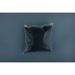 8Mm Siyah Renk Çakma İnci Boncuk Yarım Kg 8Mm Siyah Renk Çakma İnci Boncuk Yarım Kg