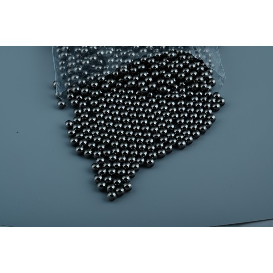 8Mm Füme Renk Çakma İnci Boncuk