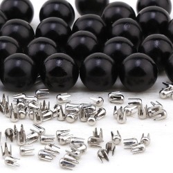 Çakma İnci Boncuk Siyah