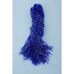 4MM Piramit kristal saks mavi boncuk 100 dizi 4MM Piramit kristal saks mavi boncuk 100 dizi