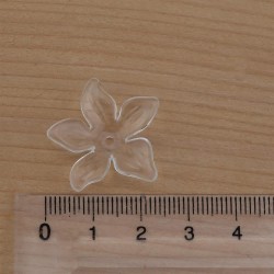 Şeffaf Çiçek İnci 10 Adet