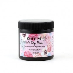 UV Dip Reçine Şeffaf 200 ml UV Dip Reçine Şeffaf 200 ml